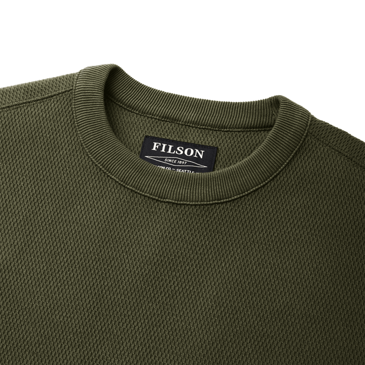 Filson Men's Waffle Knit Thermal Crewneck - Quest Outdoors