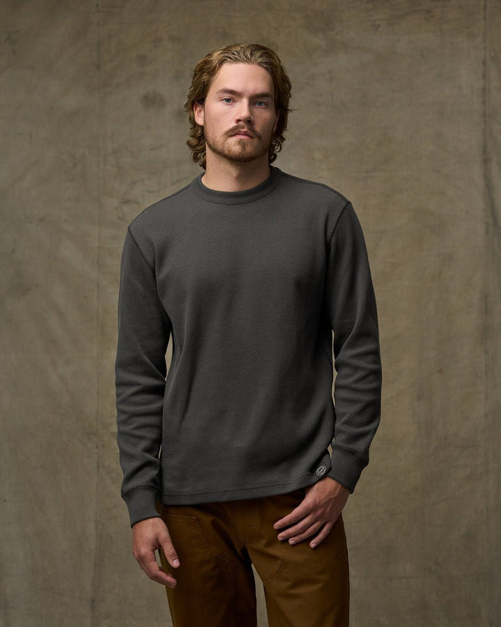 Filson Men's Waffle Knit Thermal Crewneck - Quest Outdoors