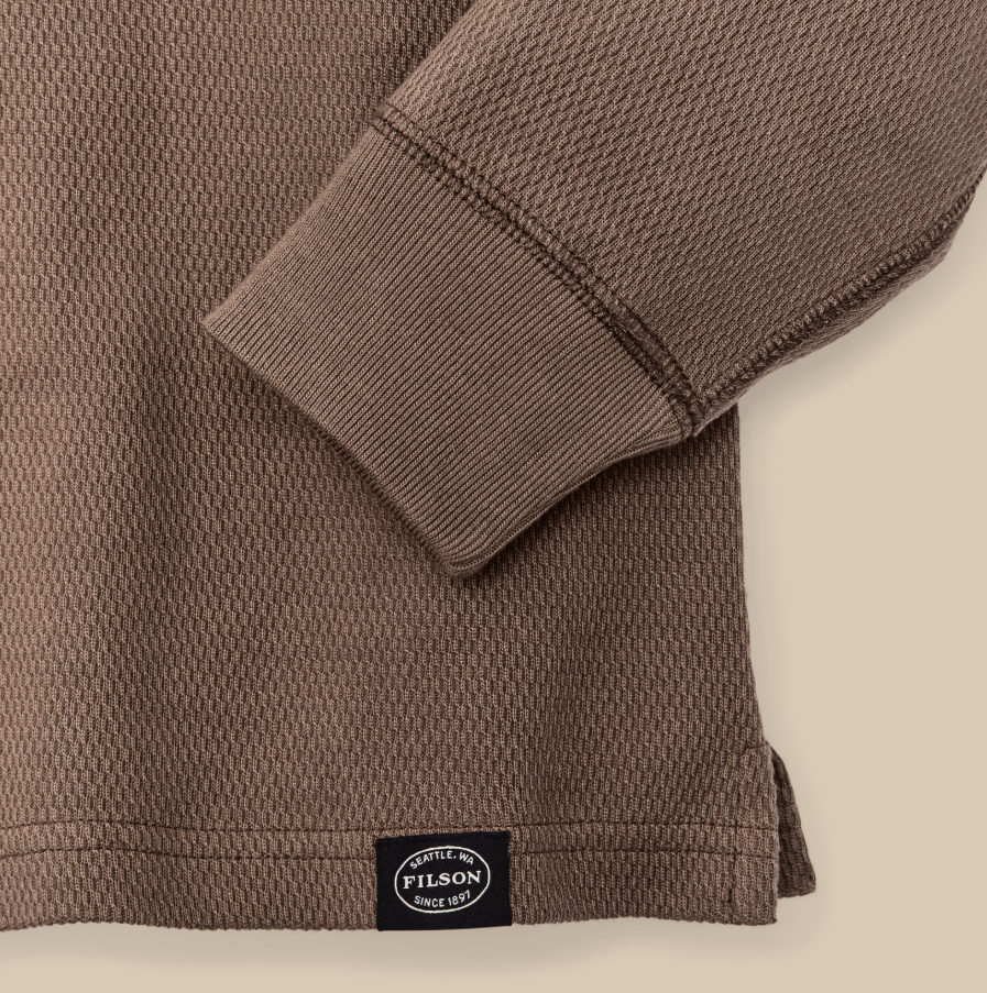 Filson Men's Waffle Knit Thermal Crewneck - Quest Outdoors