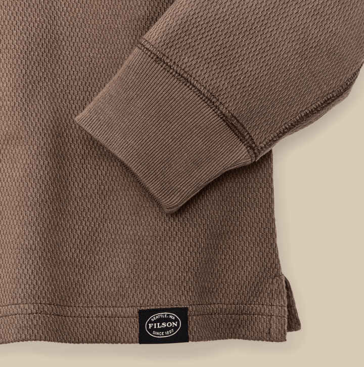 Filson Men's Waffle Knit Thermal Crewneck - Quest Outdoors