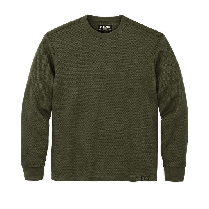 Filson Men's Waffle Knit Thermal Crewneck - Quest Outdoors