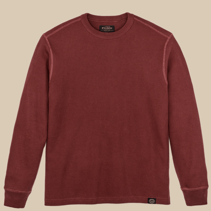 Filson Men's Waffle Knit Thermal Crewneck - Quest Outdoors