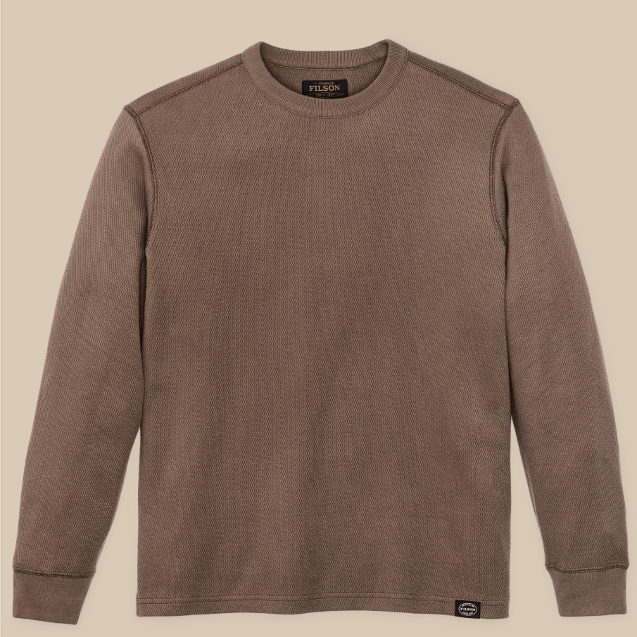 Filson Men's Waffle Knit Thermal Crewneck - Quest Outdoors