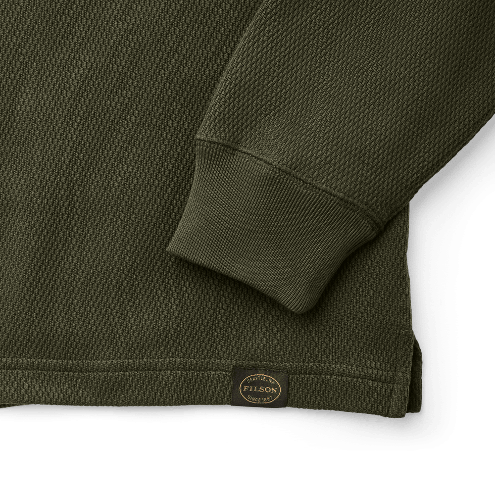 Filson Men's Waffle Knit Thermal Crewneck - Quest Outdoors