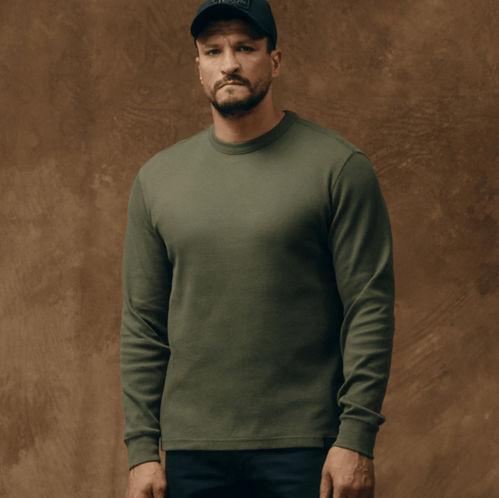 Filson Men's Waffle Knit Thermal Crewneck - Quest Outdoors