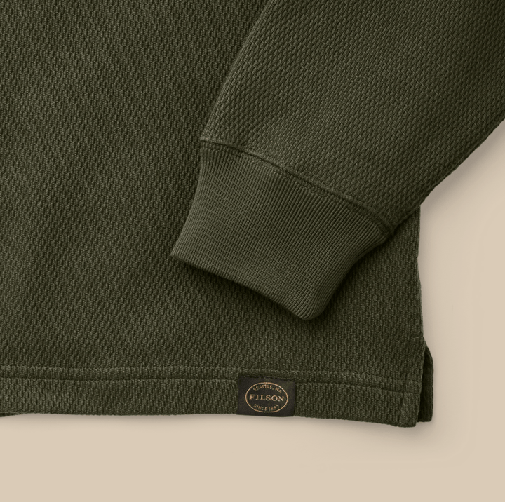 Filson Men's Waffle Knit Thermal Crewneck - Quest Outdoors
