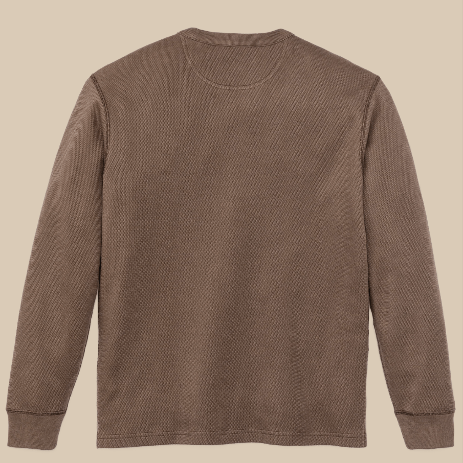 Filson Men's Waffle Knit Thermal Crewneck - Quest Outdoors