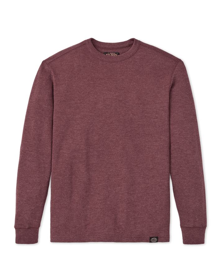 Filson Men's Waffle Knit Thermal Crewneck - Quest Outdoors
