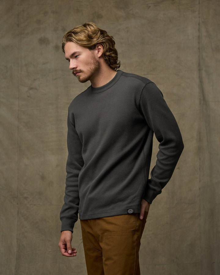 Filson Men's Waffle Knit Thermal Crewneck - Quest Outdoors
