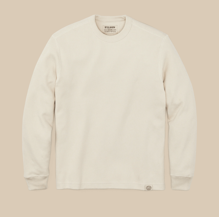Filson Men's Waffle Knit Thermal Crewneck - Quest Outdoors