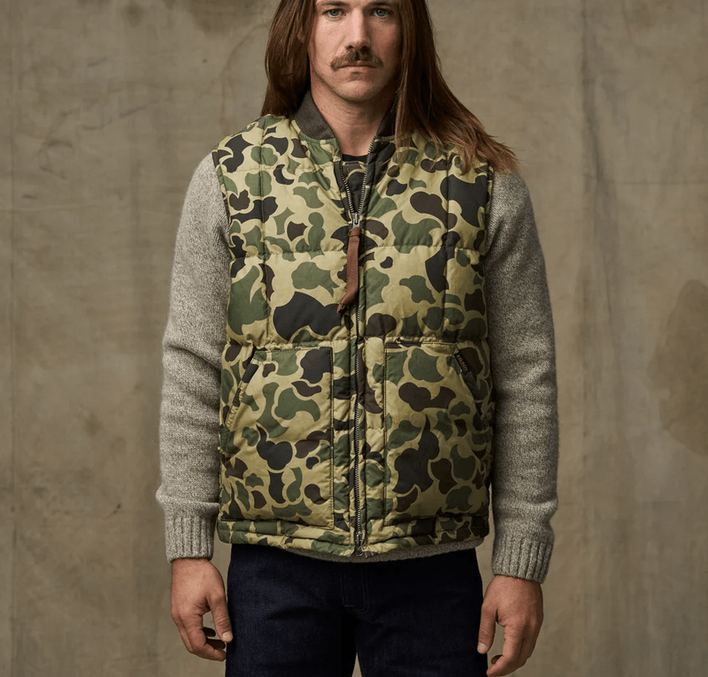 Filson Men's Waxed Down Vest - Quest Outdoors