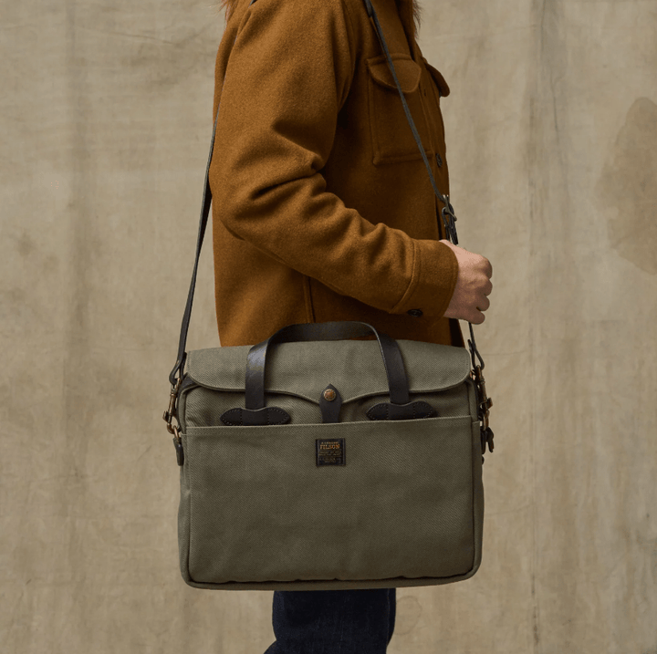 Filson Rugged Twill Original Briefcase - Quest Outdoors