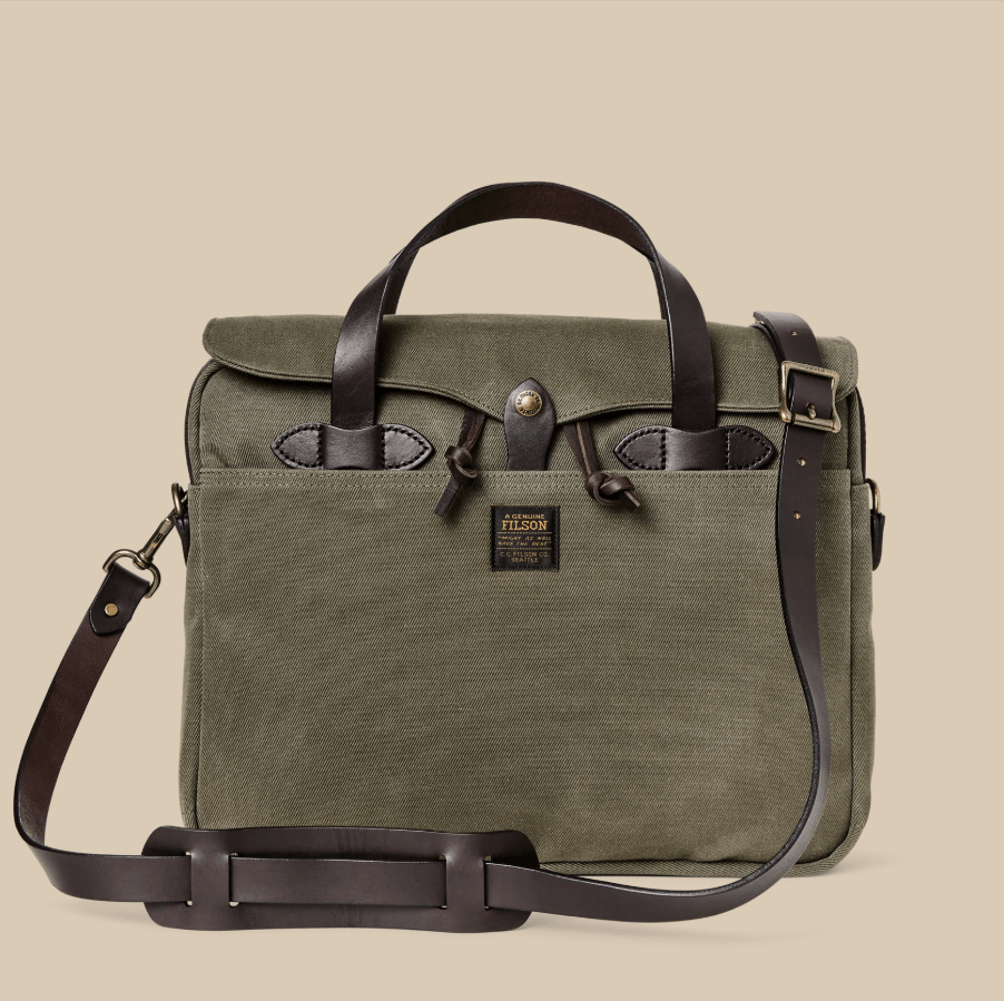 Filson Rugged Twill Original Briefcase - Quest Outdoors
