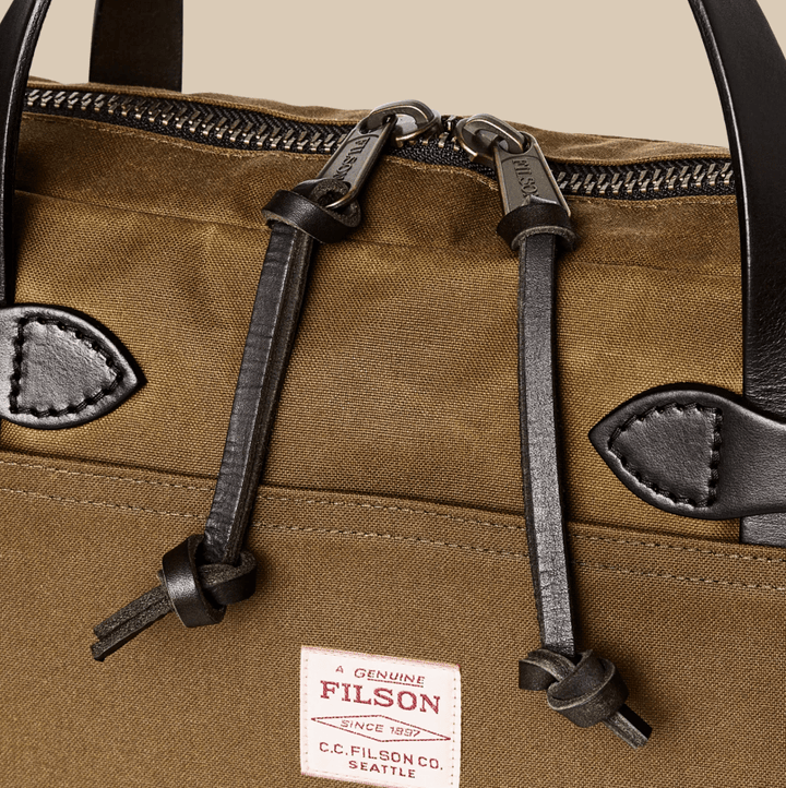 Filson Tin Cloth Compact Briefcase - Quest Outdoors