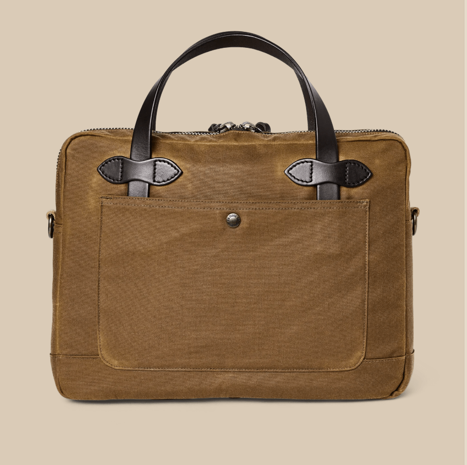 Filson Tin Cloth Compact Briefcase - Quest Outdoors