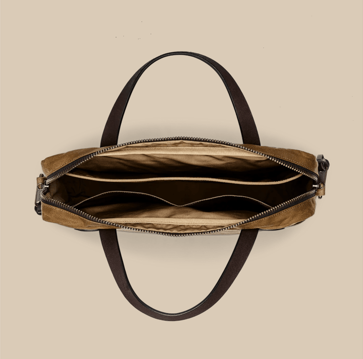 Filson Tin Cloth Compact Briefcase - Quest Outdoors