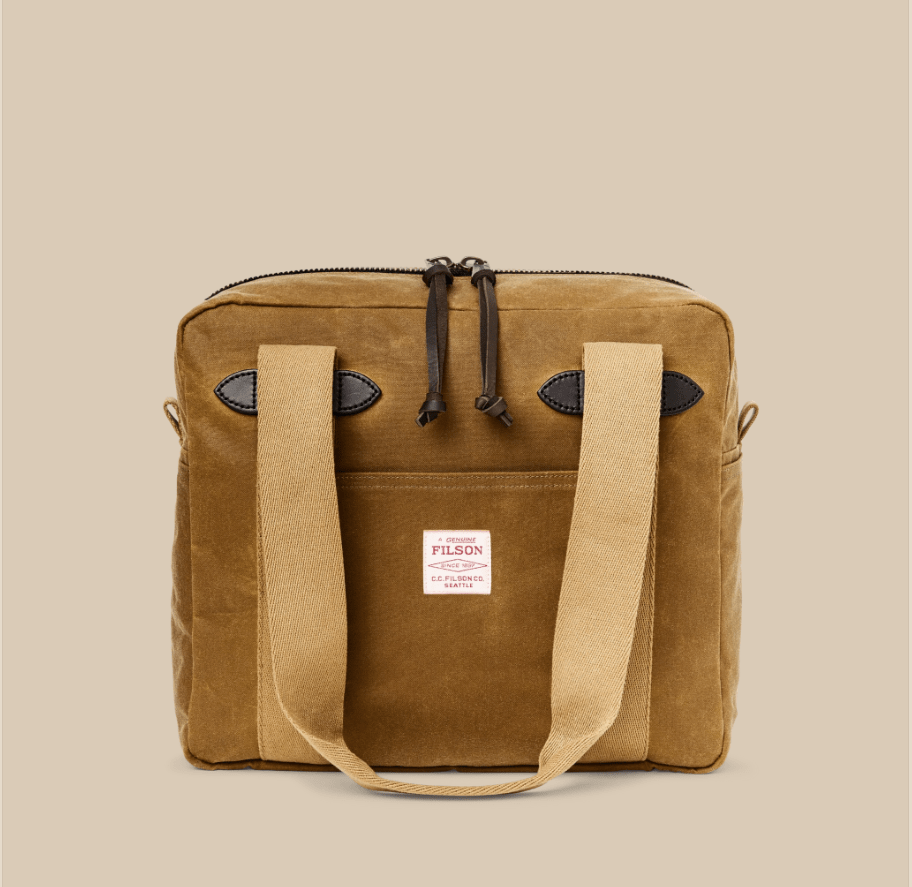 Filson Tin Cloth Zipper Tote Bag - Quest Outdoors