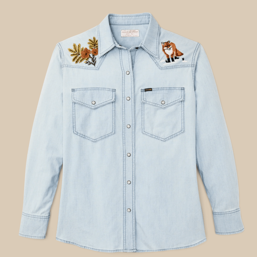 Filson Women's Embroidered Western Shirt - Quest Outdoors