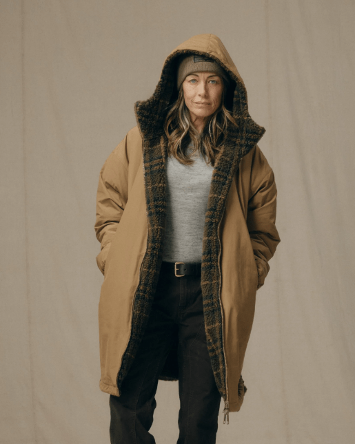 Filson Women's Reversible Woolly Fleece Coat - Quest Outdoors