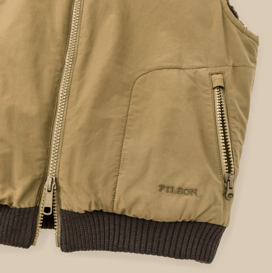 Filson Women's Reversible Woolly Fleece Vest - Quest Outdoors