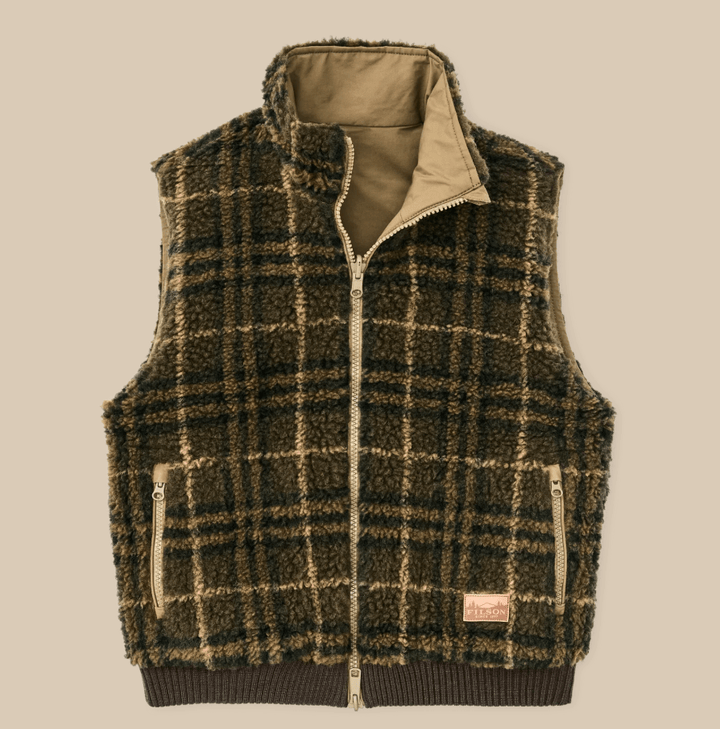 Filson Women's Reversible Woolly Fleece Vest - Quest Outdoors