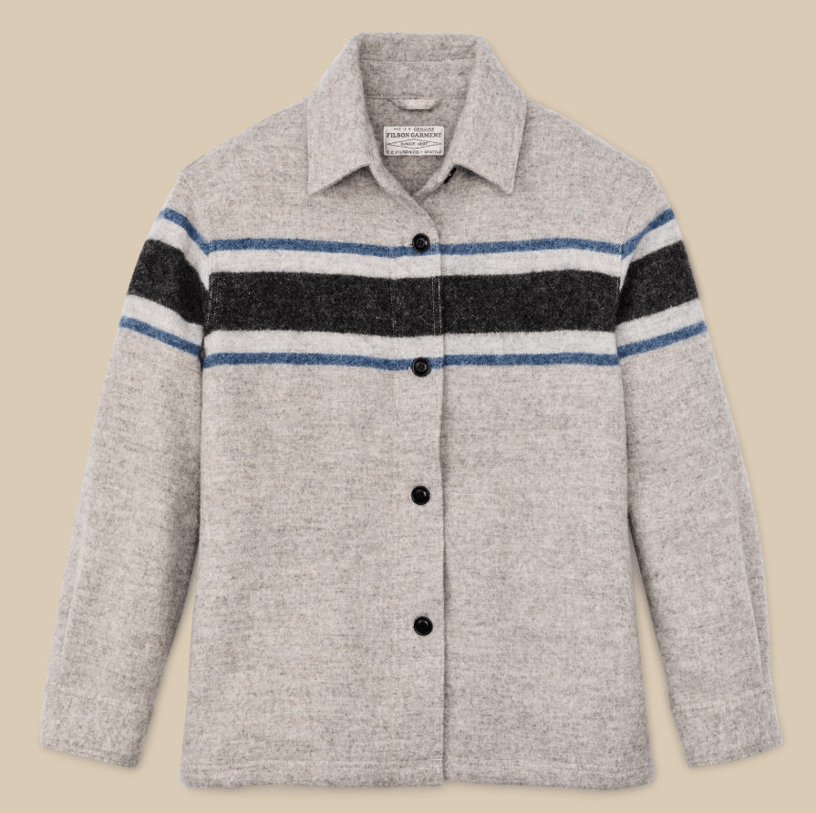 Filson Women's Wool Overshirt - Quest Outdoors
