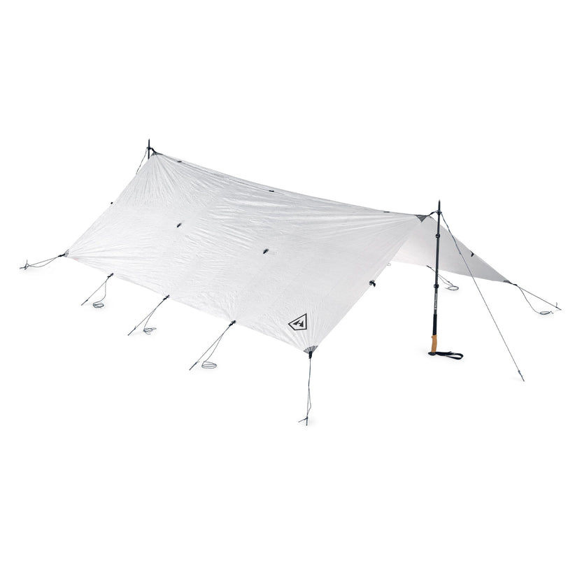 quest tarps Hyperlite Mountain Gear Flat Tarp White 8' x 10'