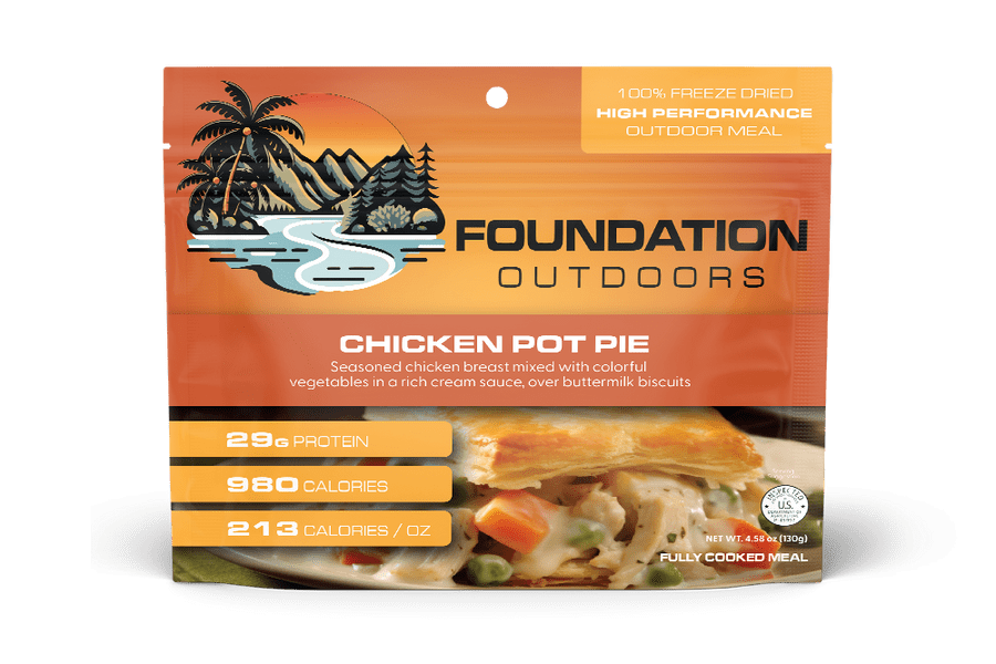 FOUNDATION Outdoors, Chicken Pot Pie Meal - Quest Outdoors