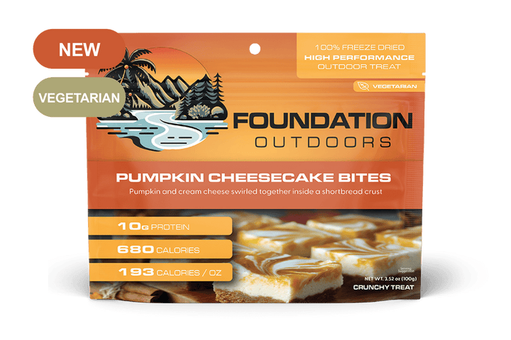 FOUNDATION Outdoors Pumpkin Cheesecake Bites - Quest Outdoors