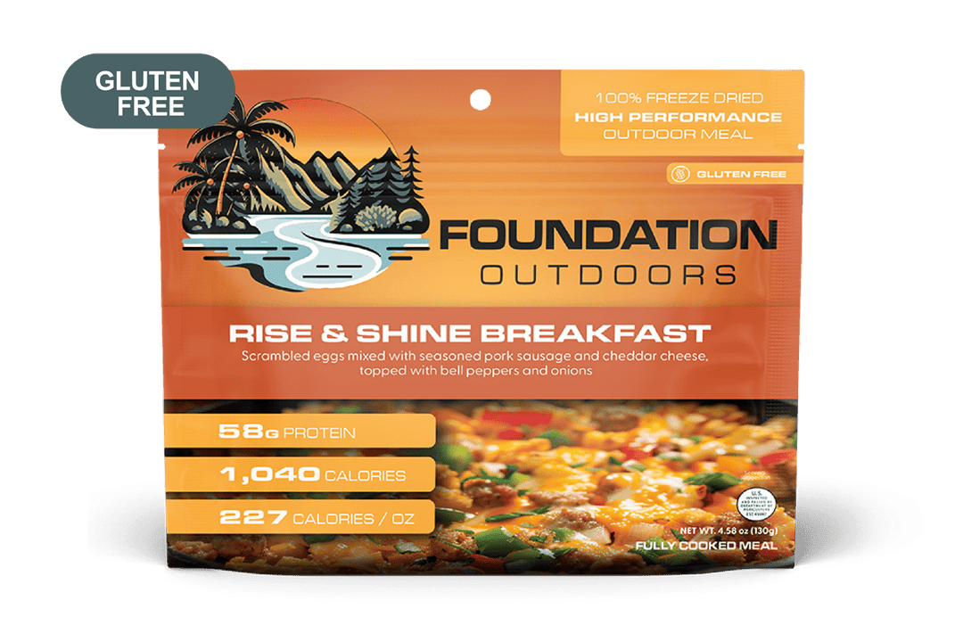 FOUNDATION Outdoors, Rise & Shine Breakfast Meal - Quest Outdoors