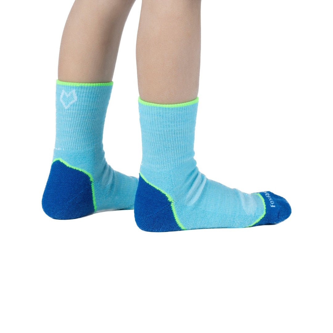 Fox River Kids' Base Camp 2.0 Lightweight Crew Hiking Sock - 2 Pack - Quest Outdoors