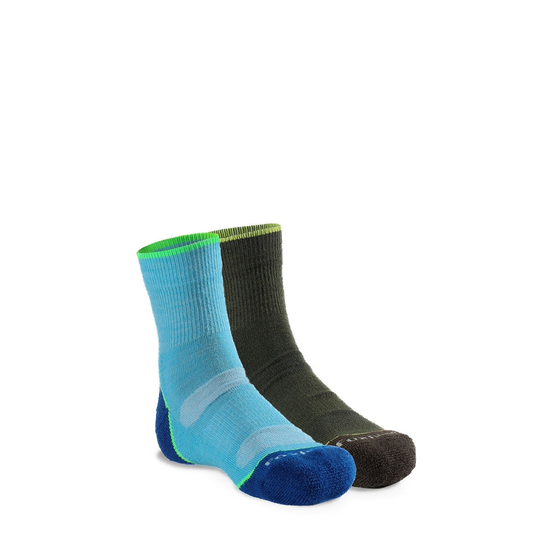 Fox River Kids' Base Camp 2.0 Lightweight Crew Hiking Sock - 2 Pack - Quest Outdoors