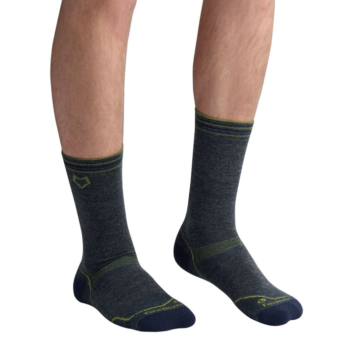 Fox River Stripe Medium Weight Hiking Crew Socks - Quest Outdoors
