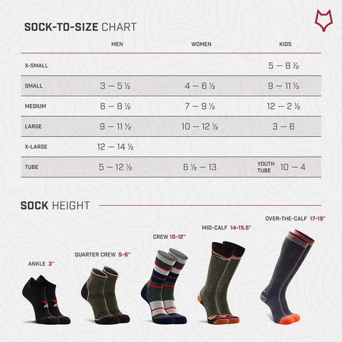 Fox River Trailmaster Medium Weight Crew Hiking Sock - Quest Outdoors