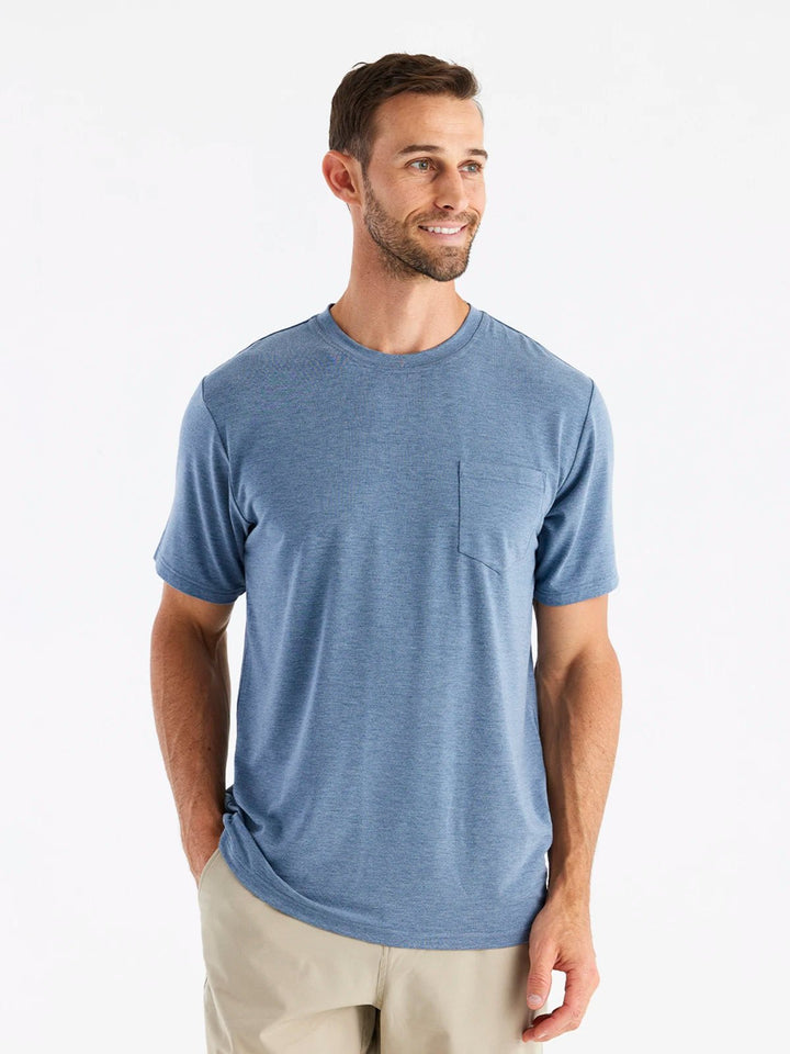 Free Fly Men's Bamboo Flex Pocket Tee - Quest Outdoors