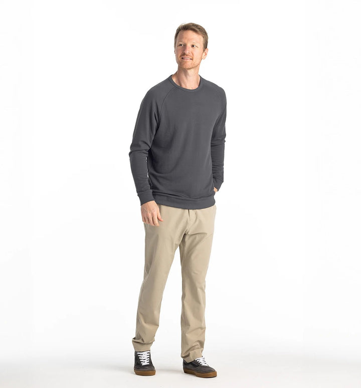 Free Fly Men's Bamboo Lightweight Fleece Crew - Quest Outdoors