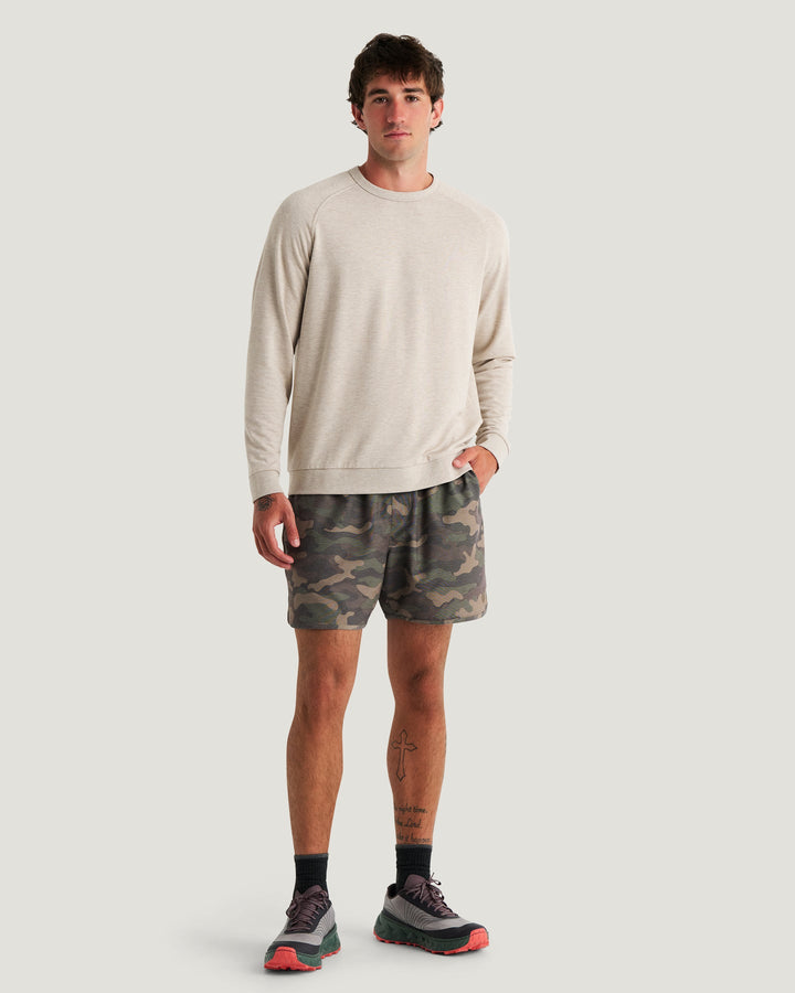 Free Fly Men's Bamboo Lightweight Fleece Crew - Quest Outdoors
