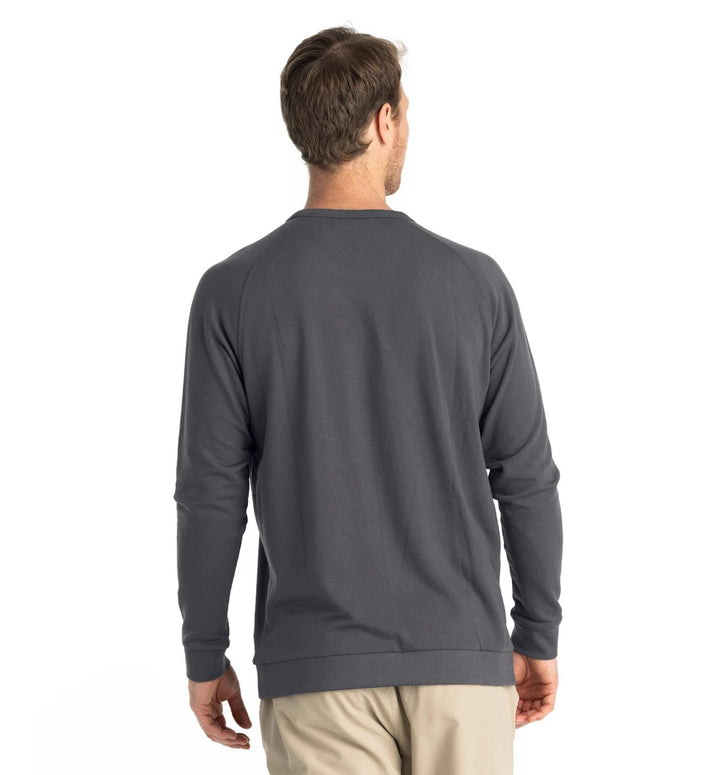 Free Fly Men's Bamboo Lightweight Fleece Crew - Quest Outdoors