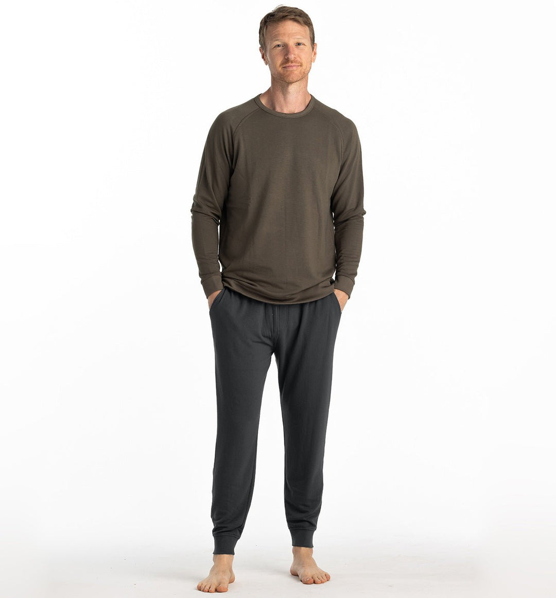 Free Fly Men's Bamboo Lightweight Fleece Jogger - Quest Outdoors