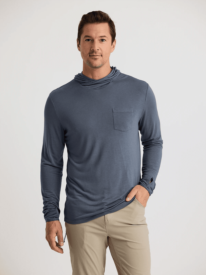 Free Fly Men's Bamboo Lightweight Hoodie - Quest Outdoors