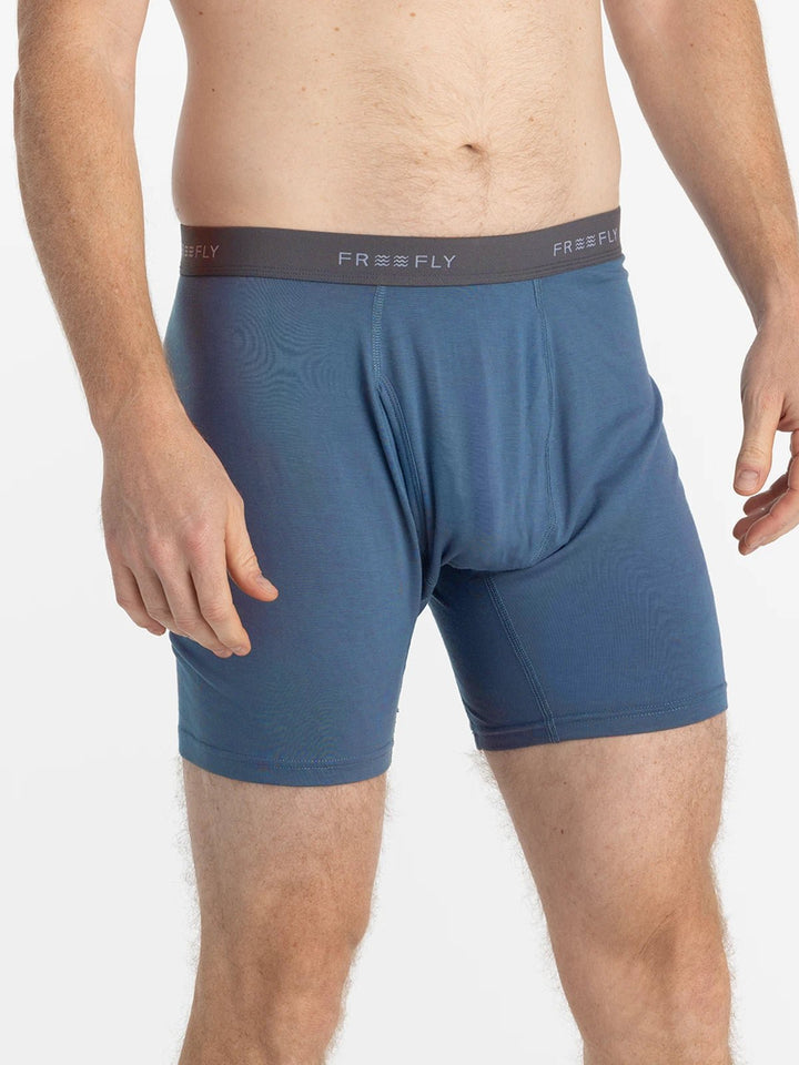 Free Fly Men's Bamboo Motion Boxer Brief - Quest Outdoors