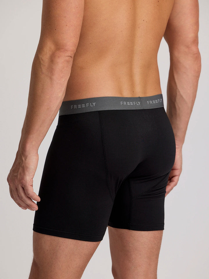 Free Fly Men's Bamboo Motion Boxer Brief - Quest Outdoors