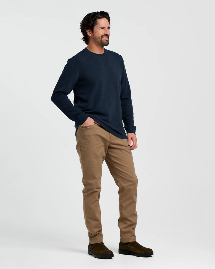 Free Fly Men's Waffle Crew - Quest Outdoors