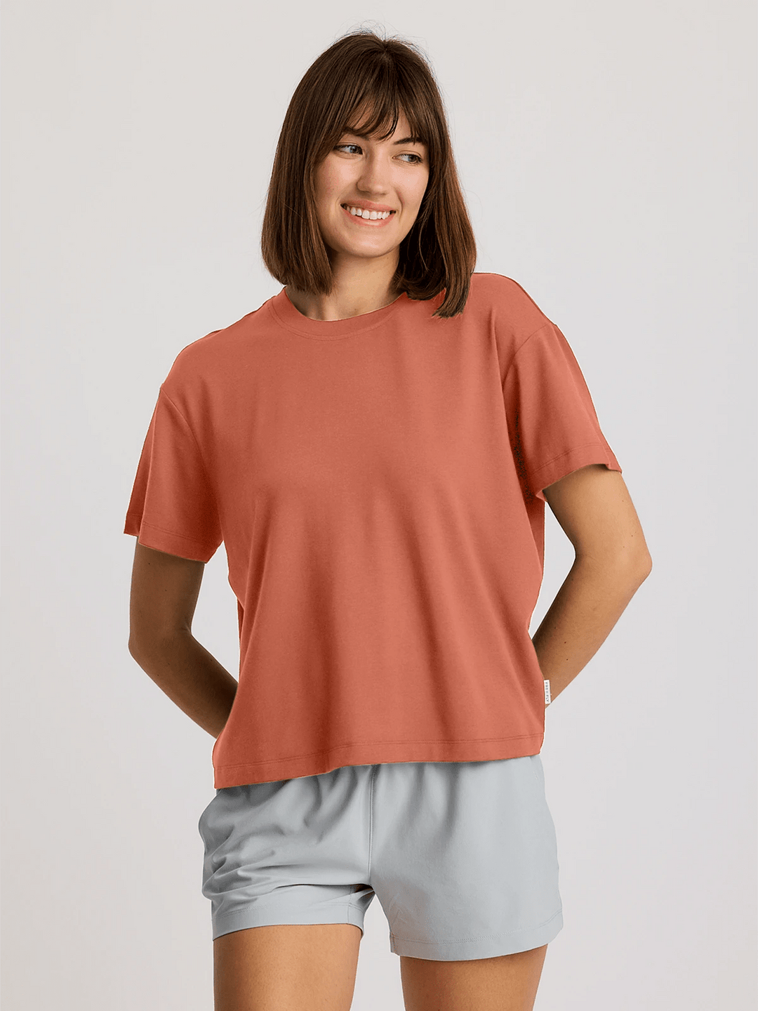 Free Fly Women's Bamboo Current Boxy Tee - Quest Outdoors