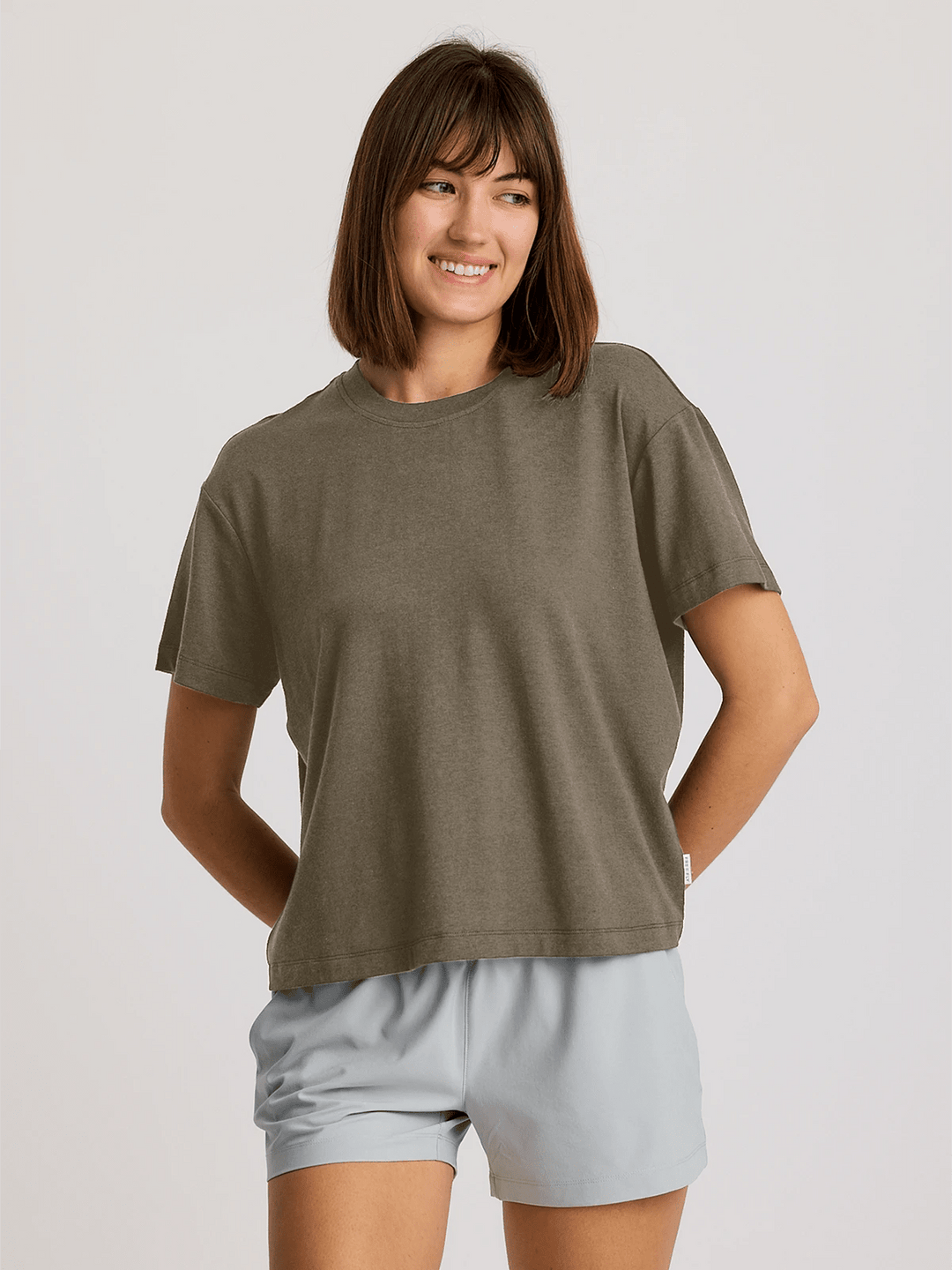 Free Fly Women's Bamboo Current Boxy Tee - Quest Outdoors
