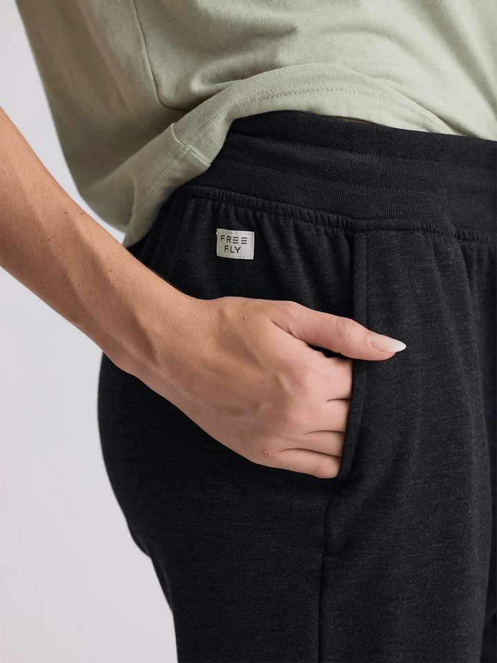 Free Fly Women's Bamboo Lightweight Fleece Jogger - Quest Outdoors