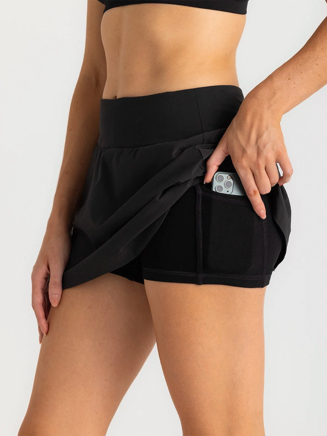 Free Fly Women's Bamboo - Lined Active Breeze Skort - 13" - Quest Outdoors
