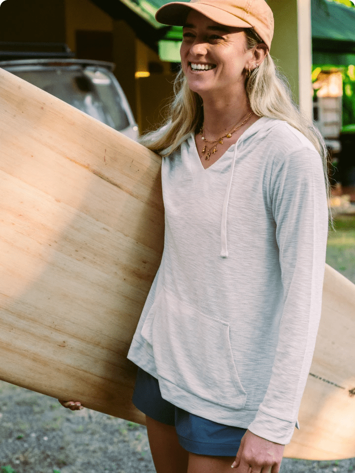 Free Fly Women's Bamboo Slub Hoodie - Quest Outdoors