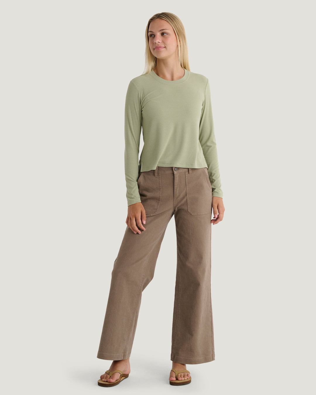Free Fly Women's Ribbed Bamboo Long Sleeve - Quest Outdoors