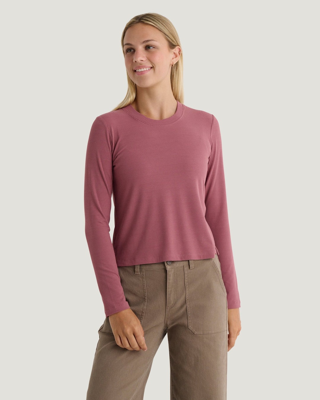 Free Fly Women's Ribbed Bamboo Long Sleeve - Quest Outdoors